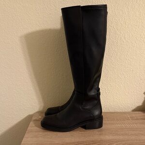 Franco Sarto Black Heeled Boots
